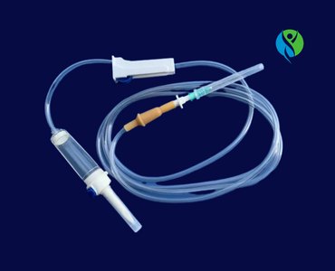 vented iv set, infusion set with air vent