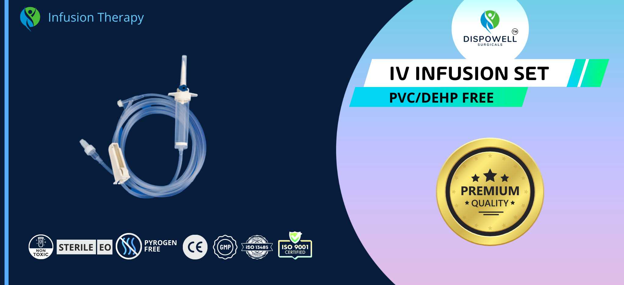 PVC/DEHP Free IV Infusion Set