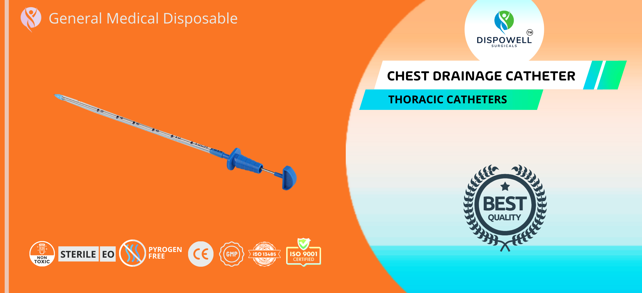 Thoracic Catheter / Chest Drainage Catheter